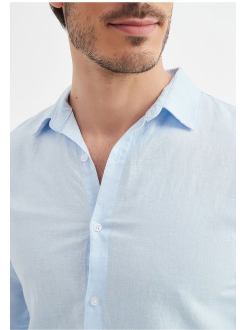 Camisa de lino Kebello - Kiabi