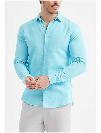 Camisa de lino Kebello