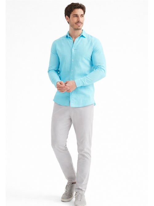 Camisa de lino Kebello - Kiabi Camisa de lino Kebello - Kiabi