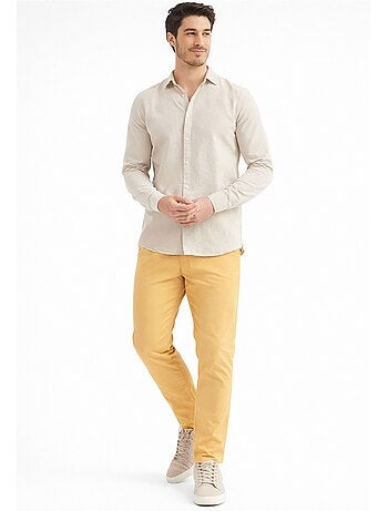 Camisa de lino Kebello