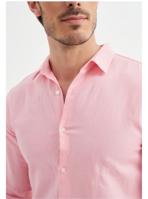 Camisa de lino Kebello - Kiabi