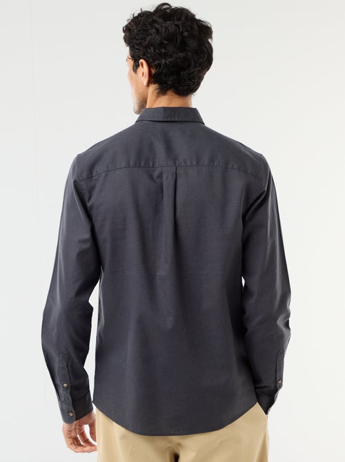 Camisa de lino mezclado - Kiabi