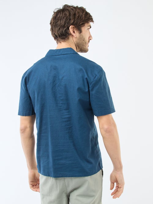 Camisa de lino mezclado - Kiabi