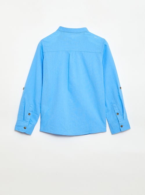 Camisa de lino mezclado - Kiabi