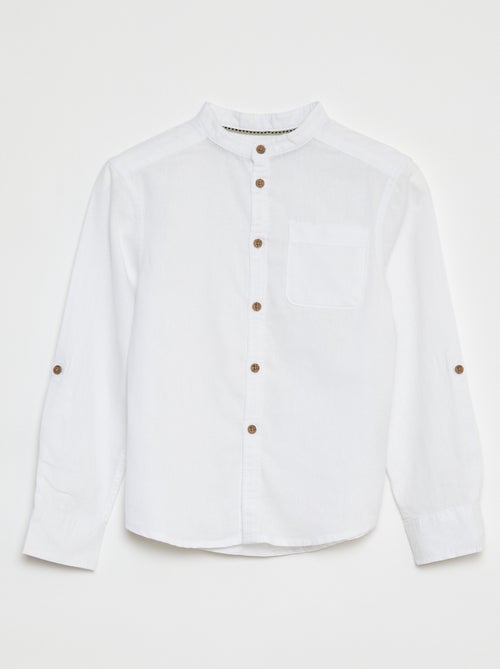 Camisa de lino mezclado - Kiabi