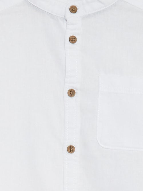 Camisa de lino mezclado - Kiabi