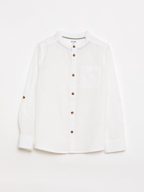 Camisa de lino mezclado - Kiabi