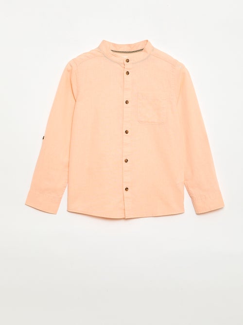 Camisa de lino mezclado - Kiabi