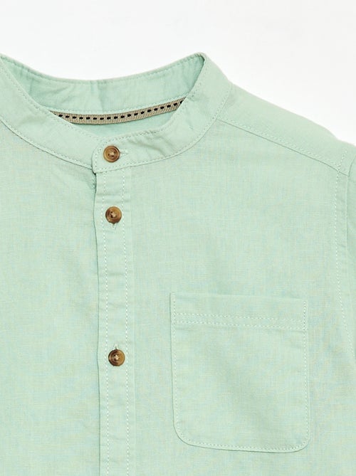 Camisa de lino mezclado - Kiabi