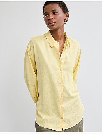 Camisa de lino, MO Fashion