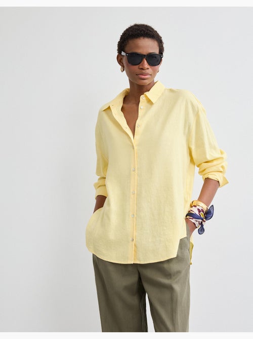 Camisa de lino, MO Fashion - Kiabi