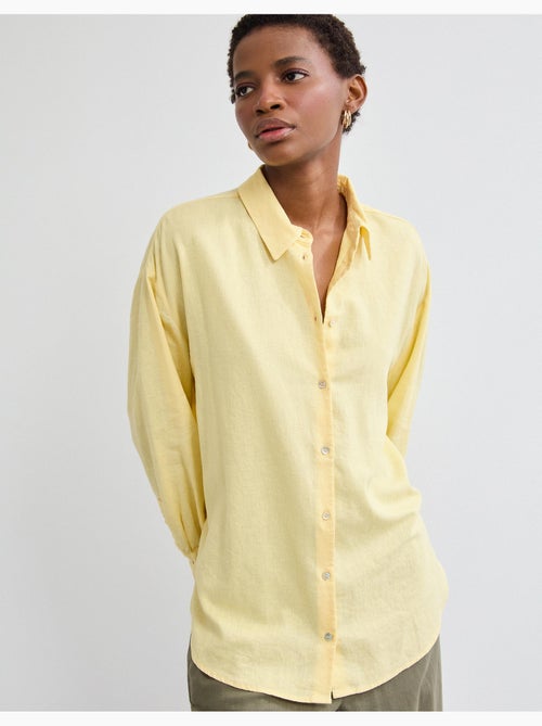 Camisa de lino, MO Fashion - Kiabi