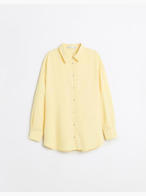 Camisa de lino, MO Fashion - Kiabi