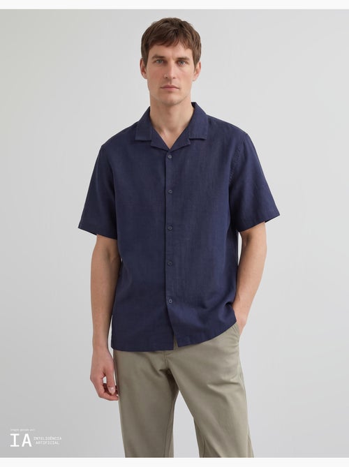 Camisa de lino, MO Fashion - Kiabi