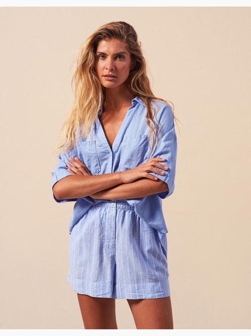 Camisa de lino, MO Fashion - Kiabi