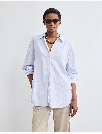Camisa de lino, MO Fashion