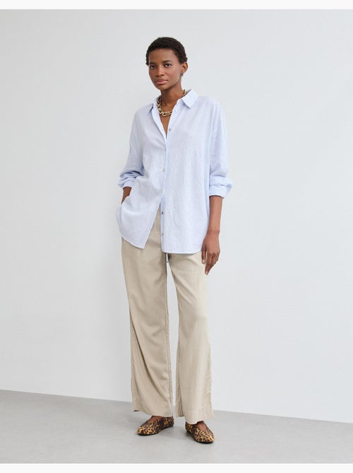 Camisa de lino, MO Fashion - Kiabi