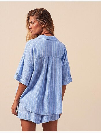 Camisa de lino, MO Fashion