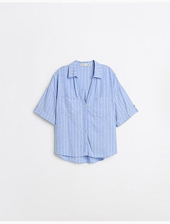 Camisa de lino, MO Fashion