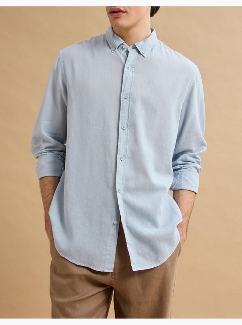 Camisa de lino, MO Fashion - Kiabi