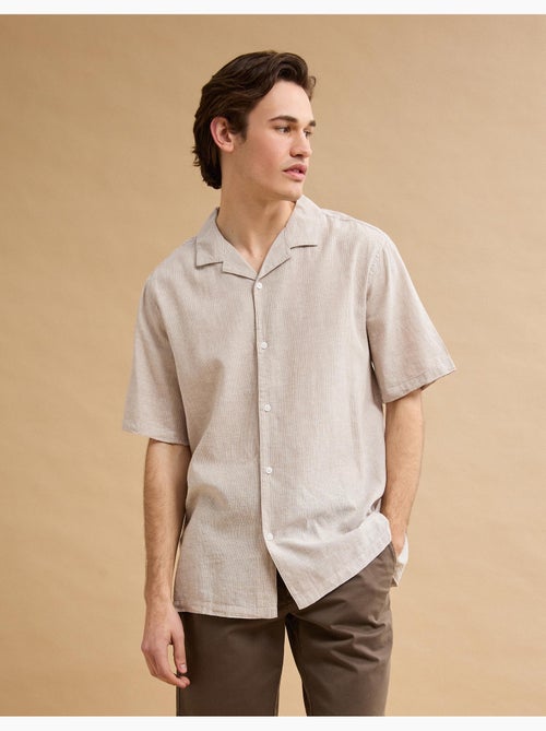 Camisa de lino, MO Fashion - Kiabi