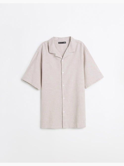 Camisa de lino, MO Fashion - Kiabi