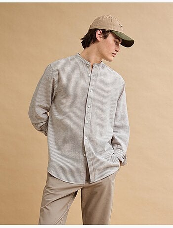 Camisa de lino, MO Fashion