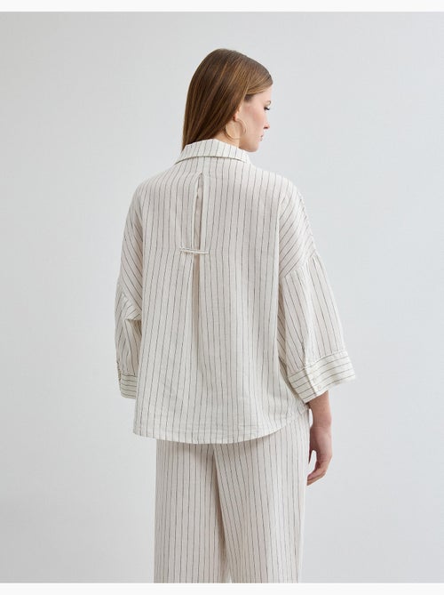 Camisa de lino, MO Fashion - Kiabi