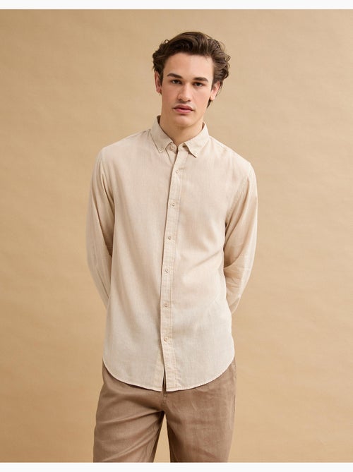 Camisa de lino, MO Fashion - Kiabi
