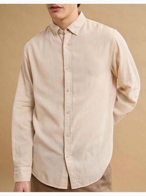 Camisa de lino, MO Fashion - Kiabi
