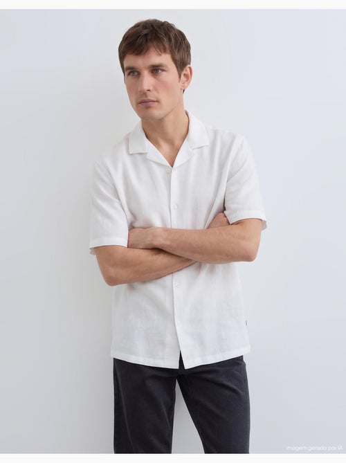 Camisa de lino, MO Fashion - Kiabi Camisa de lino, MO Fashion - Kiabi