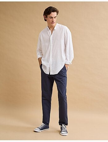 Camisa de lino, MO Fashion
