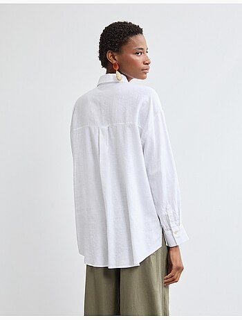 Camisa de lino, MO Fashion