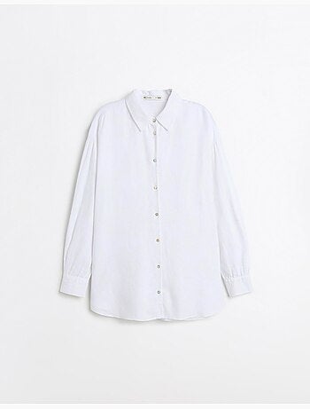 Camisa de lino, MO Fashion