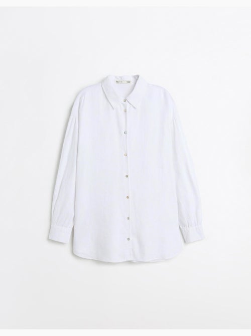 Camisa de lino, MO Fashion - Kiabi