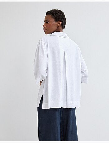 Camisa de lino, MO Fashion