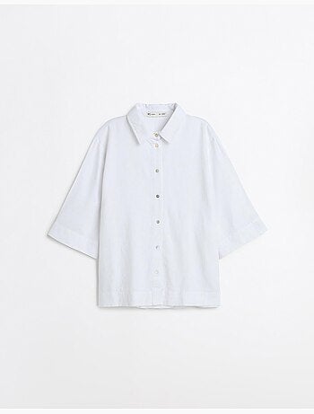 Camisa de lino, MO Fashion