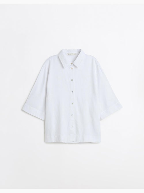 Camisa de lino, MO Fashion - Kiabi
