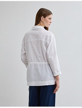 Camisa de lino, MO Fashion
