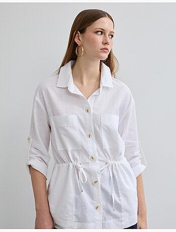 Camisa de lino, MO Fashion