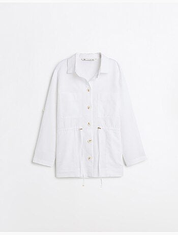 Camisa de lino, MO Fashion