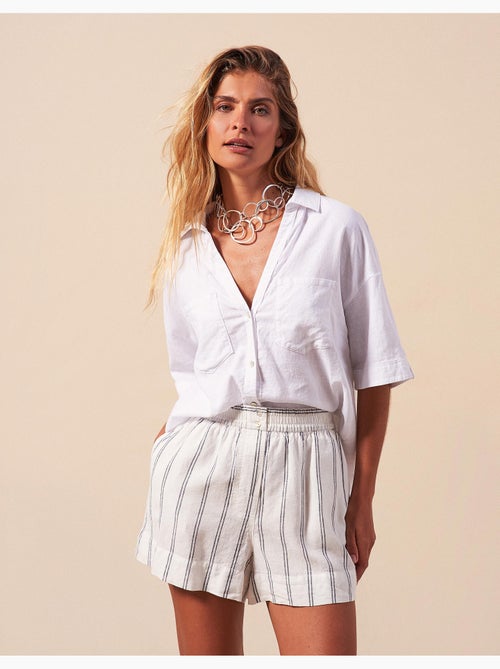 Camisa de lino, MO Fashion - Kiabi