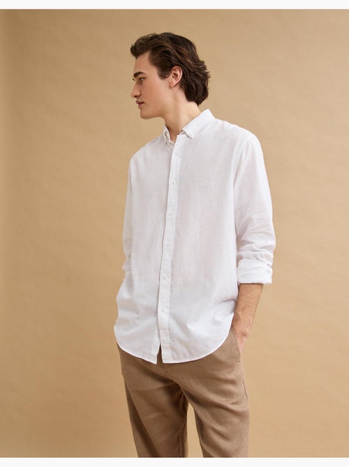 Camisa de lino, MO Fashion - Kiabi