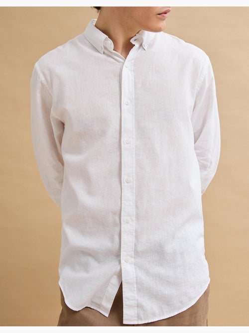 Camisa de lino, MO Fashion - Kiabi