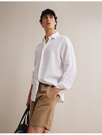 Camisa de lino, MO Fashion