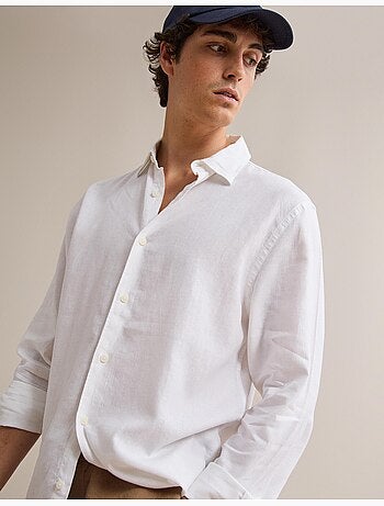 Camisa de lino, MO Fashion