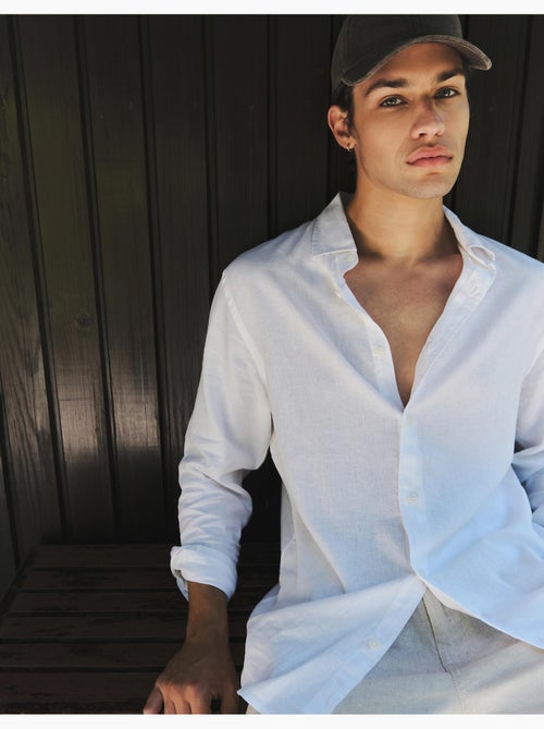 Camisa de lino, MO Fashion - Kiabi Camisa de lino, MO Fashion - Kiabi