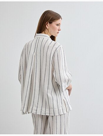 Camisa de lino, MO Fashion