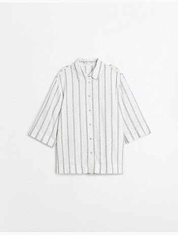 Camisa de lino, MO Fashion