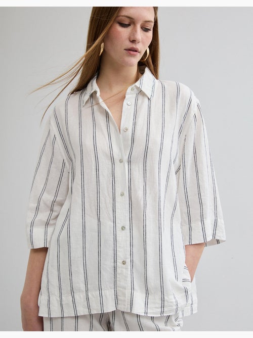Camisa de lino, MO Fashion - Kiabi Camisa de lino, MO Fashion - Kiabi